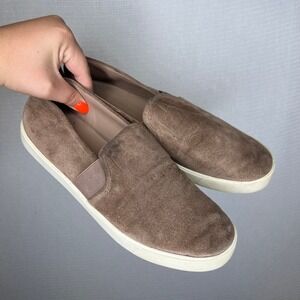 Vince Women's Suede‎ Leather Slip On Casual Comfort Loafer Shoes